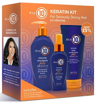 It's a 10 Keratin Gift Set