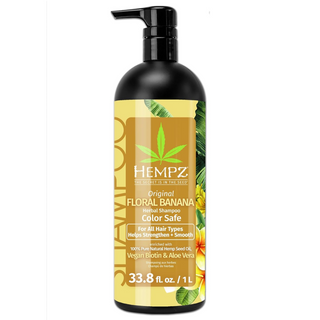 Hempz Original Floral Banana Herbal Shampoo Liter