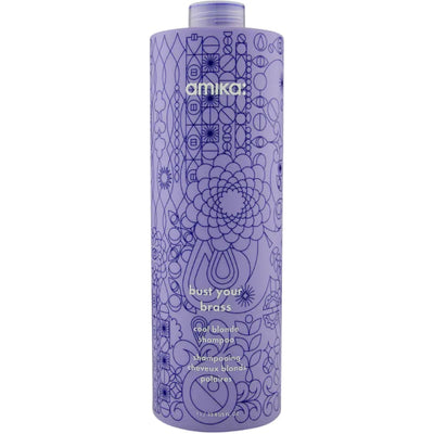 Amika Bust Your Brass Shampoo Liter