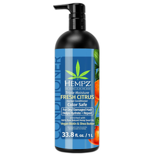 Hempz Triple Moisture Fresh Citrus Herbal Conditioner Liter