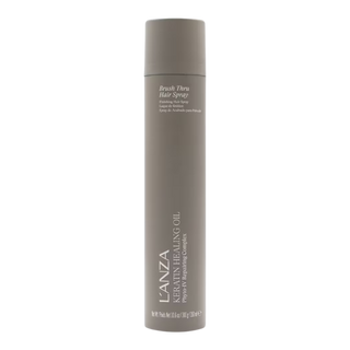 L'anza Keratin Brush Thru Hairspray 10 oz